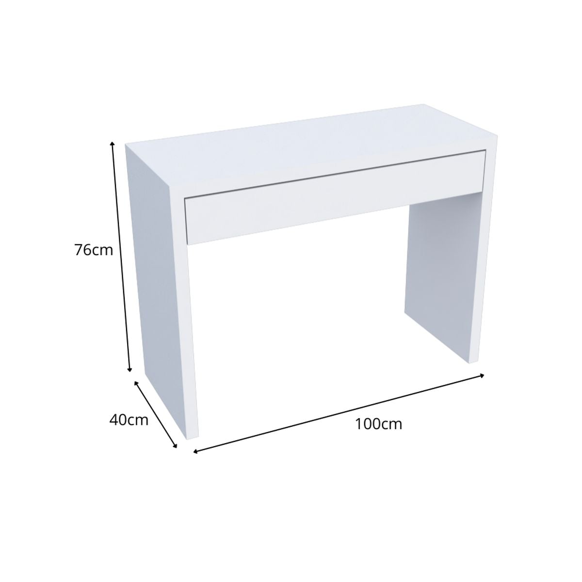 ESCRITORIO MINIMALISTA AUREN BLANCO - 1
