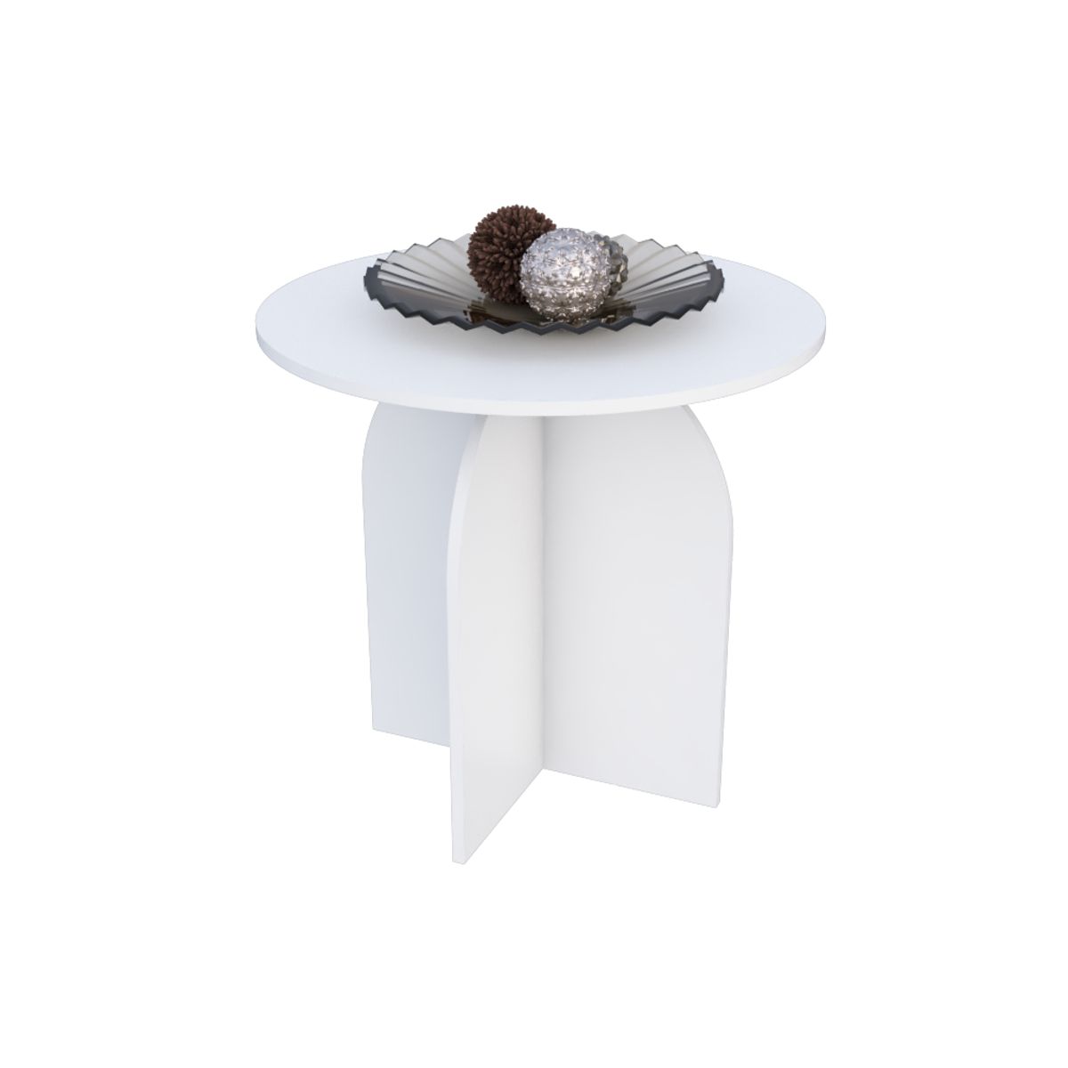VELADOR MINIMALISTA LIORA BLANCO - 1