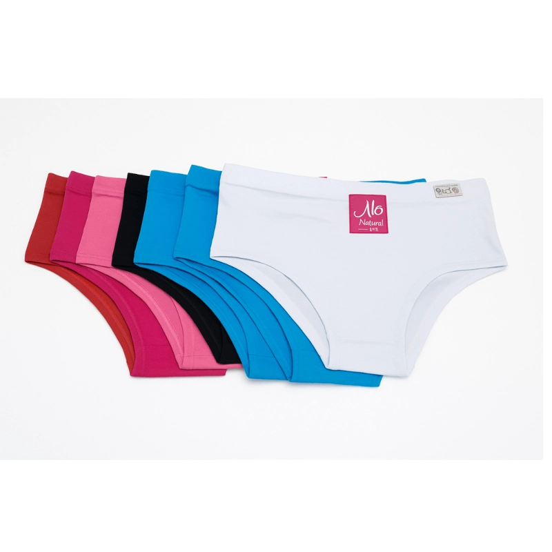 PACK X6 CALZÓN ALGODÓN PIMA MUJER MULTICOLOR TRUSA CACHETEROS - 2