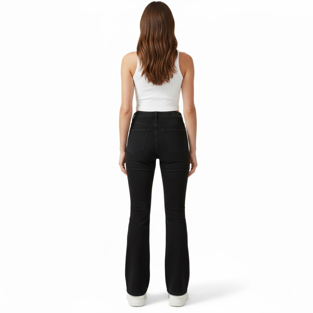 PANTALÓN FLARE JEANS STRECH - 3