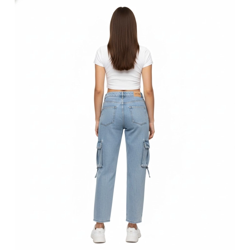 PANTALON CARGO FROSTREADO HIELO - 2