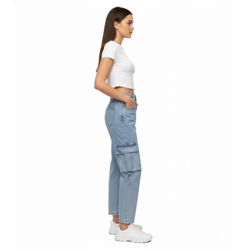 PANTALON CARGO FROSTREADO HIELO - 3