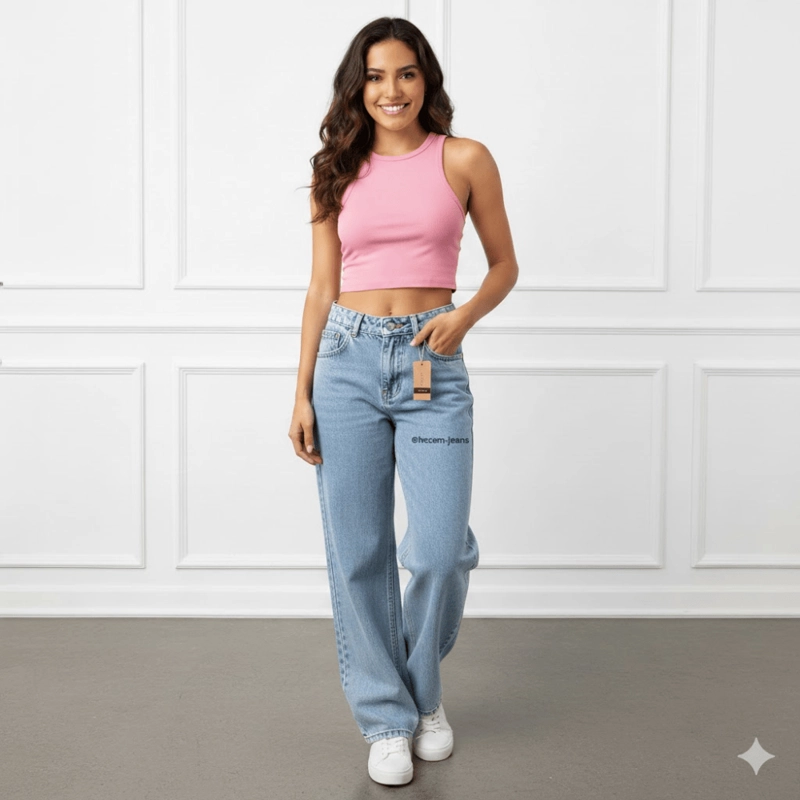 BAGGY JEAN CONFORT PANTALON - DAMA - 2