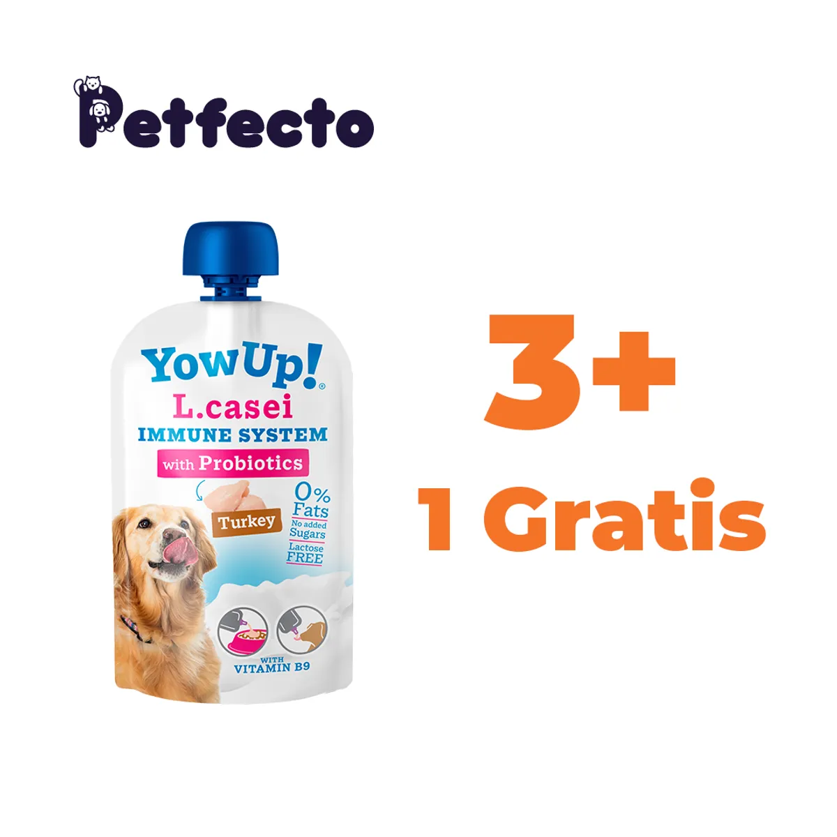 PACK YOGURT PROBIOTICO PARA PERROS 115 GR - 1