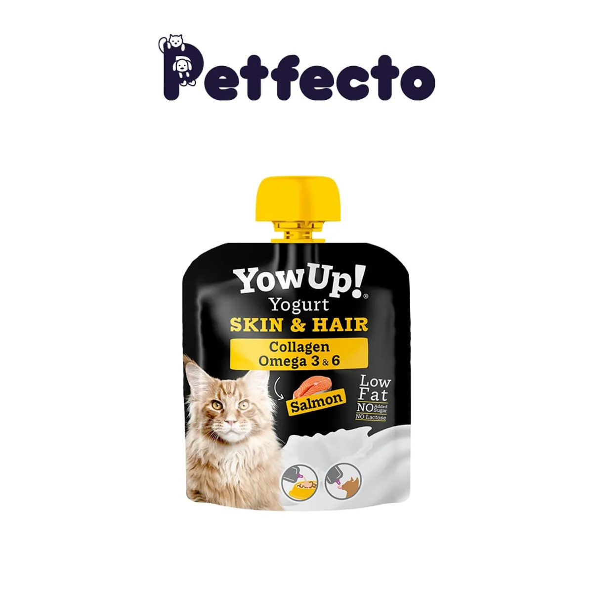 YOGURT SKIN Y HAIR PARA GATOS 85 GR. - 1