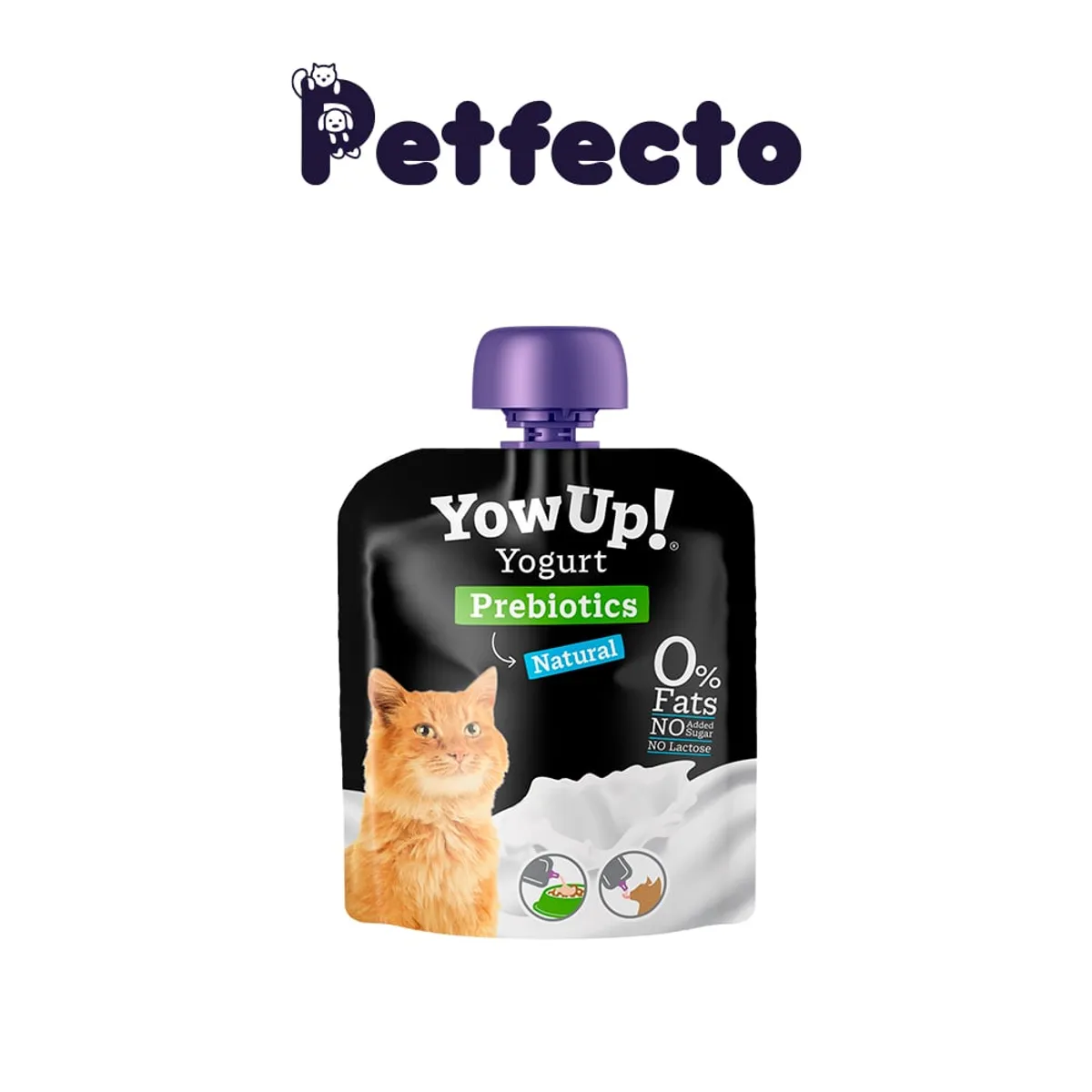 YOGURT PREBIOTICO PARA GATOS 85 GR. - 1