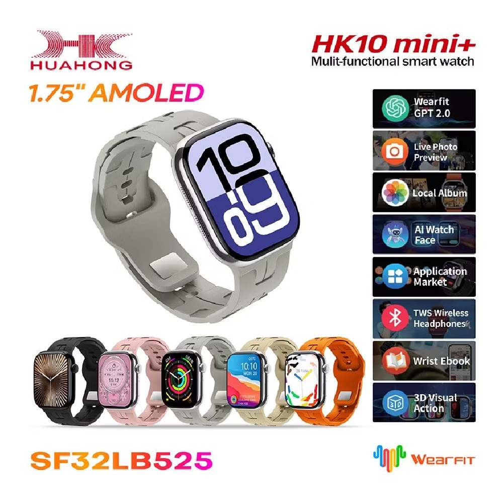 SMARTWATCH HK10 MINI PLUS AMOLED 1GB - 4