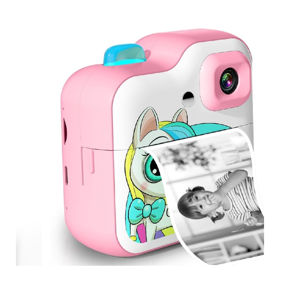 CÁMARA DIGITAL INFANTIL UNICORNIO CON IMPRESIÓN TÉRMICA - 1
