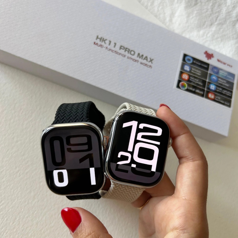 Smartwatch HK11 Pro Max AMOLED 1GB | Llamadas Bluetooth | Compatible Android y iPhone | Música | IP67 - 5
