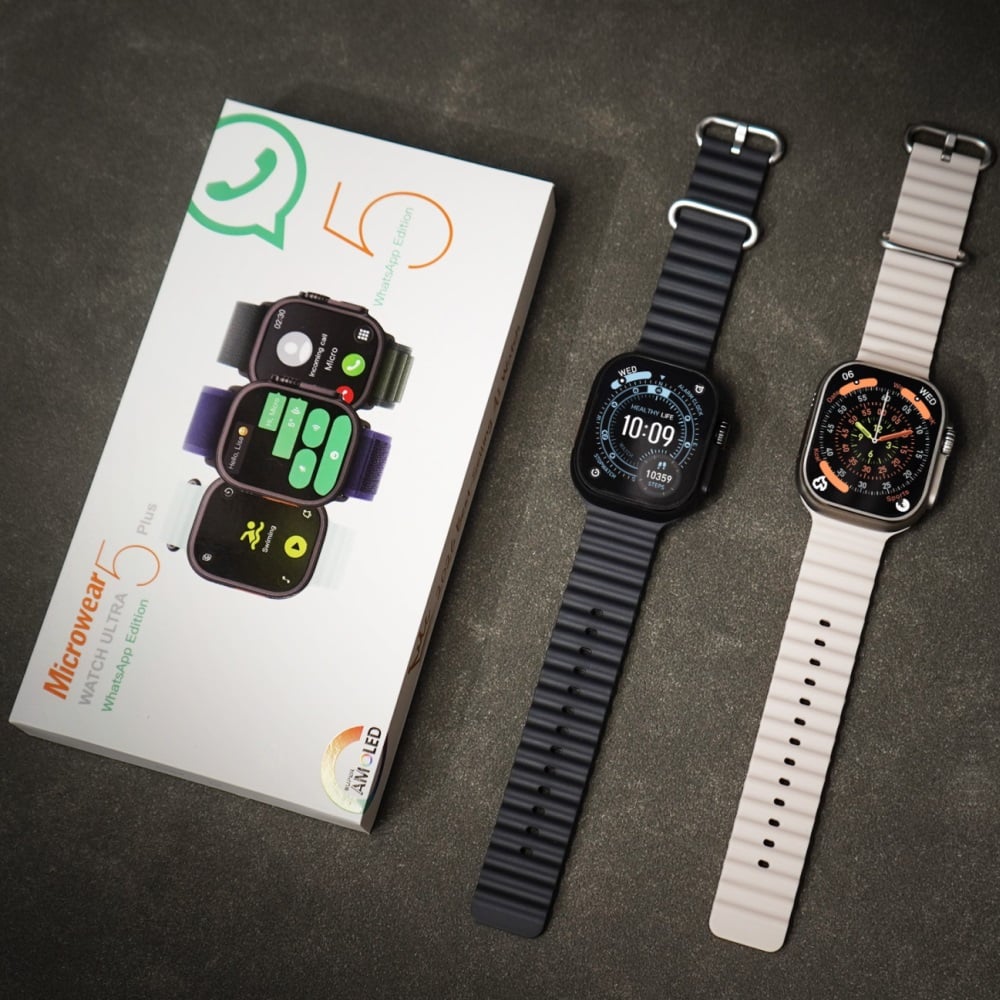 Smartwatch Microwear Watch Ultra 5 Plus AMOLED | Llamadas Bluetooth | 1GB | Android y iPhone | IP68 - 3