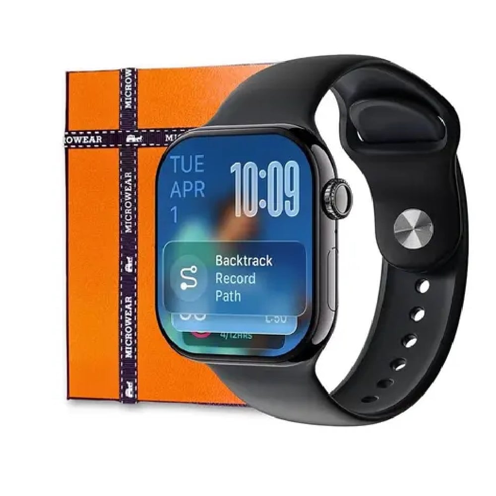 Smartwatch Microwear W11 Mini Pro AMOLED Llamadas Bluetooth Música 2GB Negro - 2
