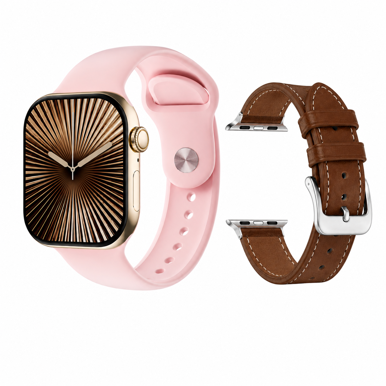Smartwatch Mujer Microwear W11 Mini Pro Rosado AMOLED Llamadas Bluetooth Salud Deporte 2GB - 1