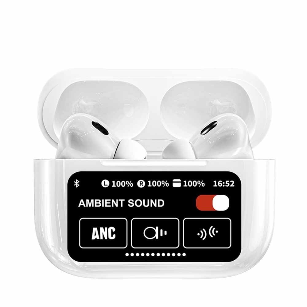 AUDÍFONOS INALÁMBRICOS A9 CON PANTALLA TÁCTIL CANCELACIÓN DE RUIDO - 1
