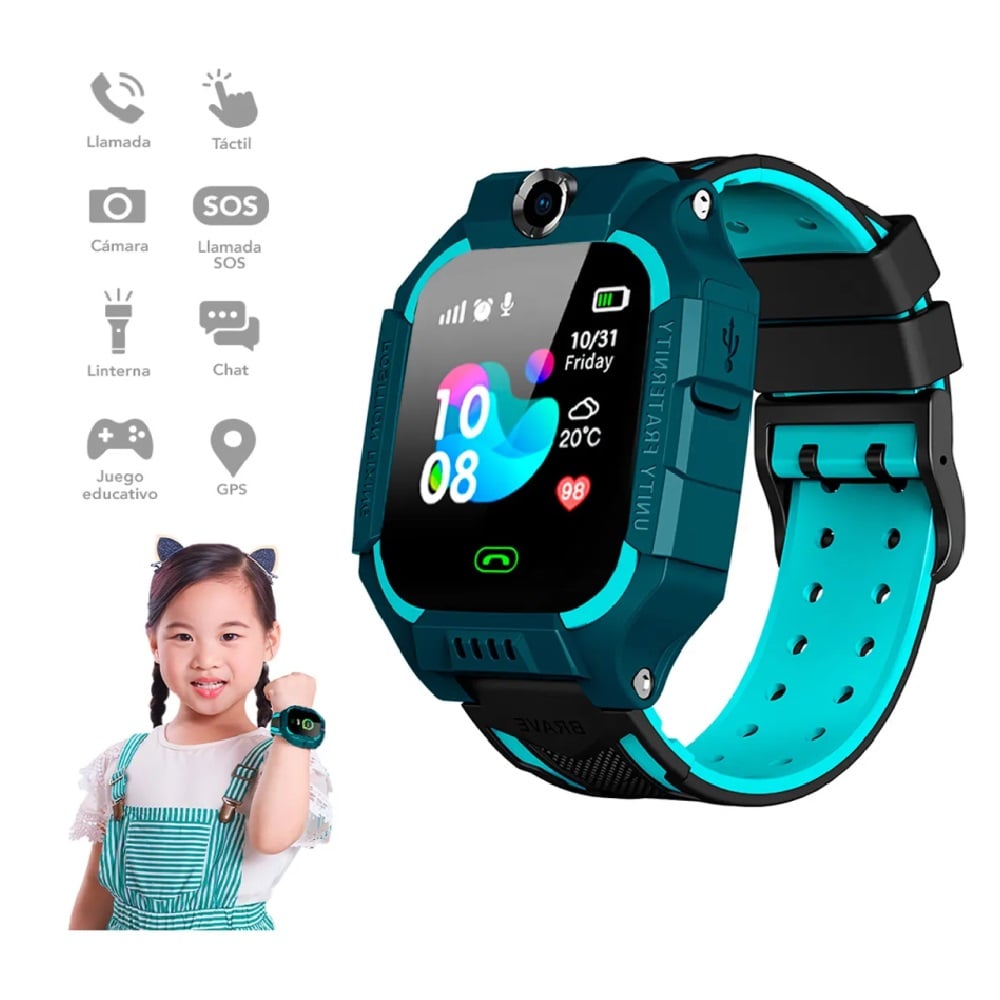 SMARTWATCH PARA NIÑOS Q19 CON CHIP, LLAMADAS Y CÁMARA - 6