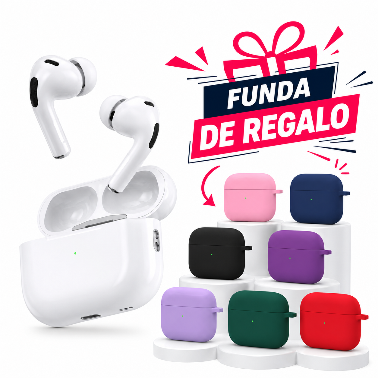 AUDÍFONOS GENERICOS PODS PRO 3 ANC - 1