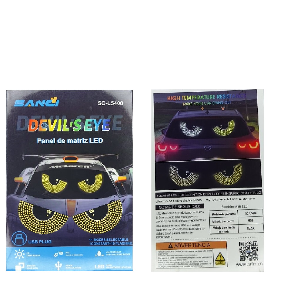 PANEL LUZ LED OJOS SANCI SC-L5400 - 4