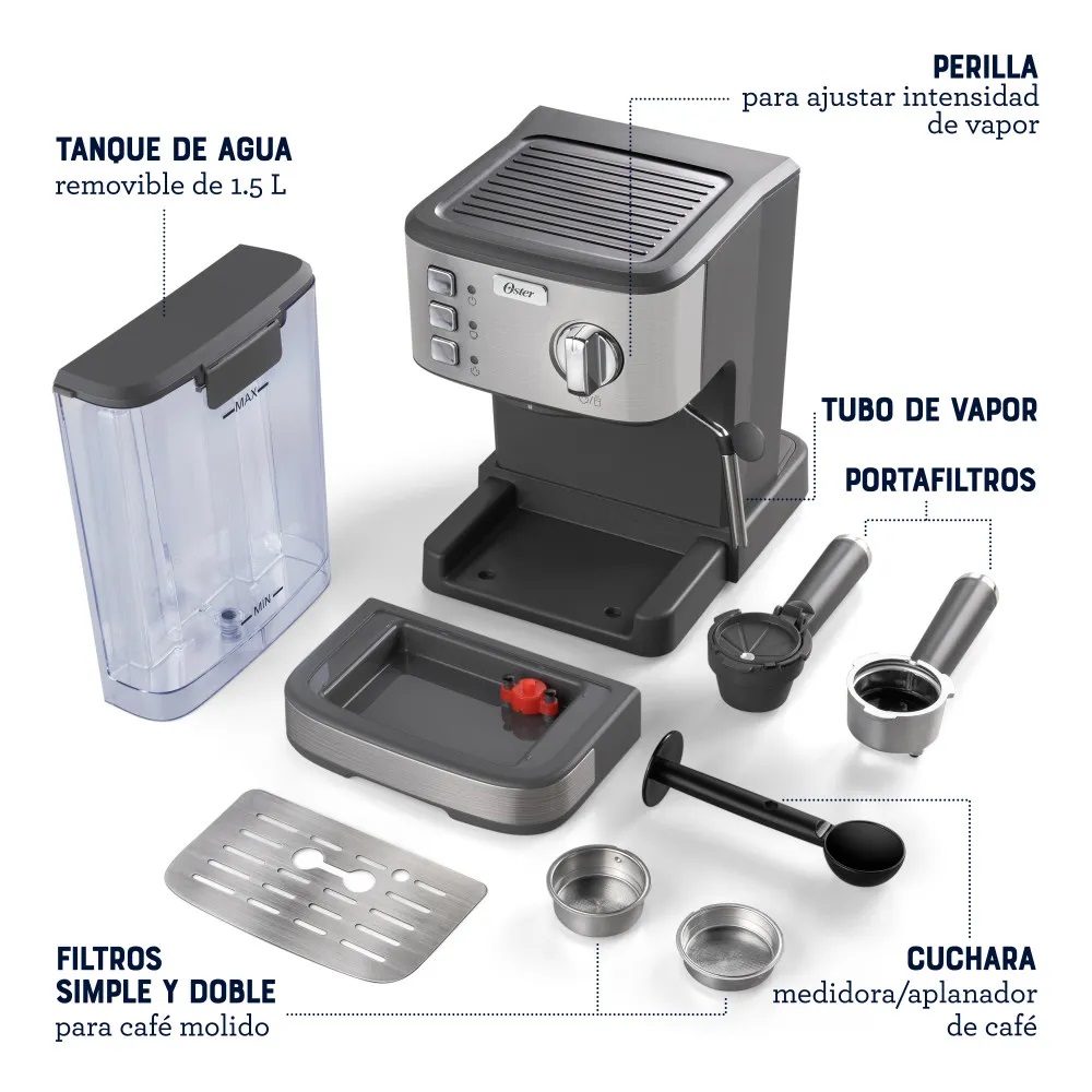 CAFETERA COMPACTA OSTER BVSTEM5502 - 4