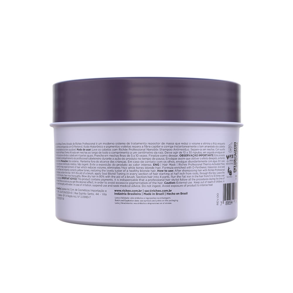 BOTOX RICHEE PROFESSIONAL 300G SOUL BLOND RUBIOS Y PLATINADOS - 2