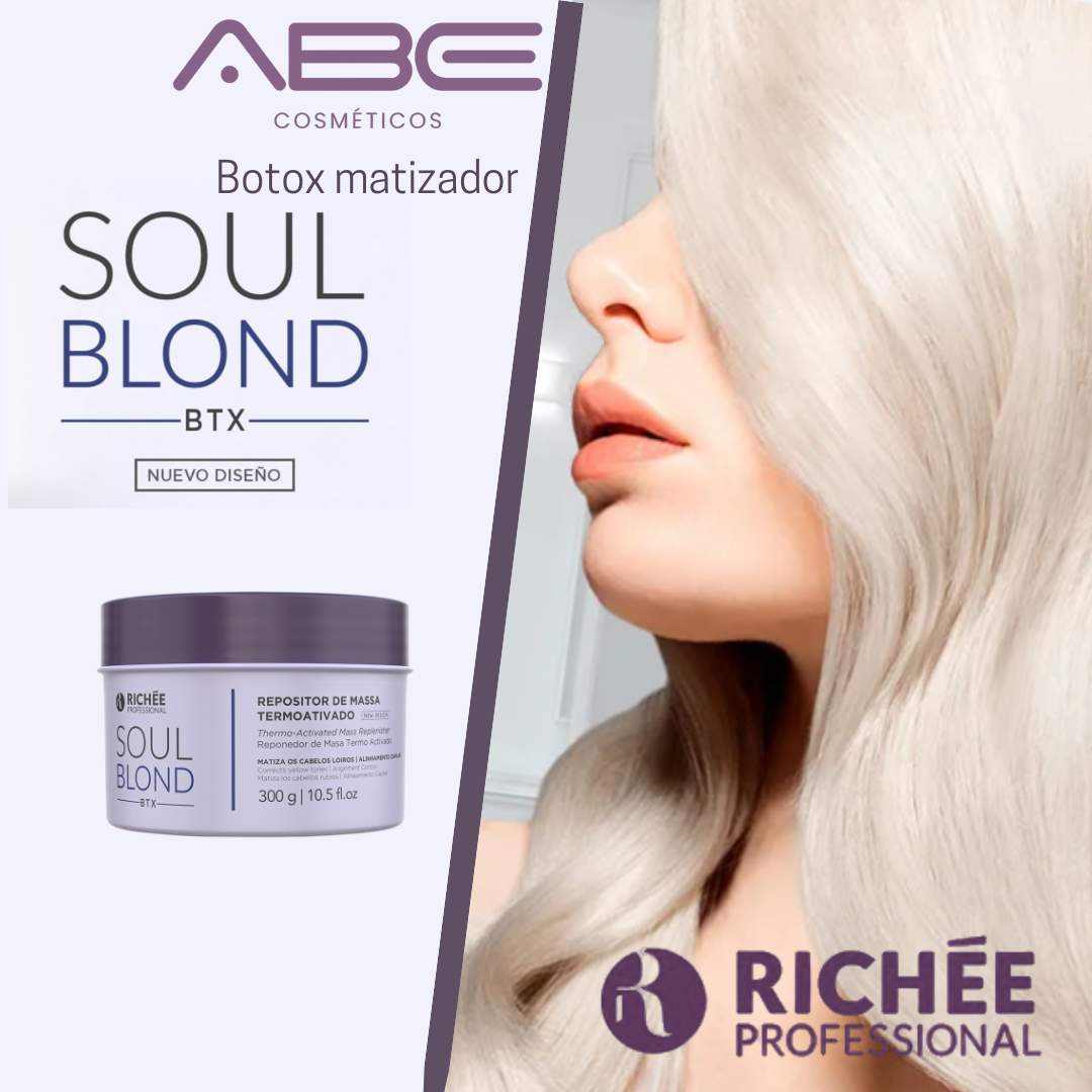 BOTOX RICHEE PROFESSIONAL 300G SOUL BLOND RUBIOS Y PLATINADOS - 3