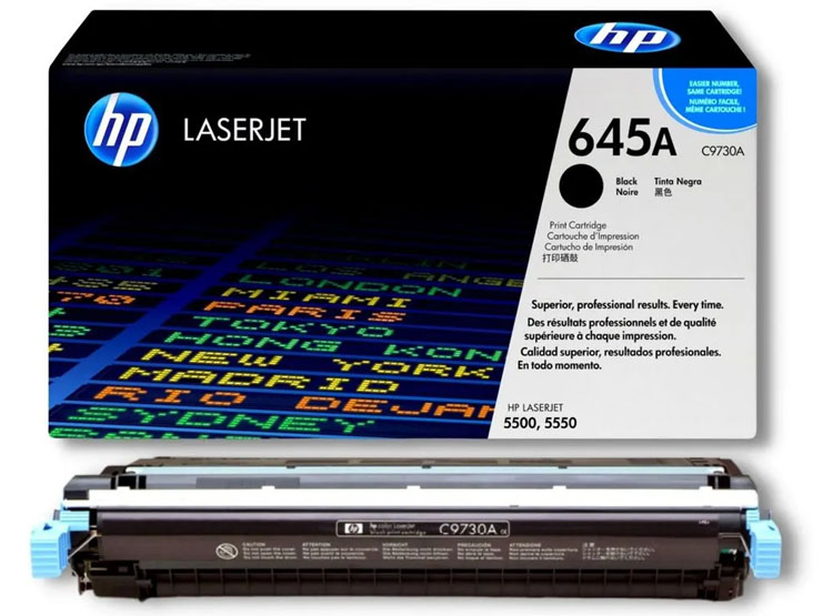 Toner Ricambio C9730A (645A) Giallo Per HP Color LaserJet 5550/5500 – Resa 12.000 Pagine