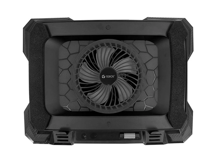 COOLER TEROS TE-7133N RGB PARA NB DE 14' HASTA 19' - 3