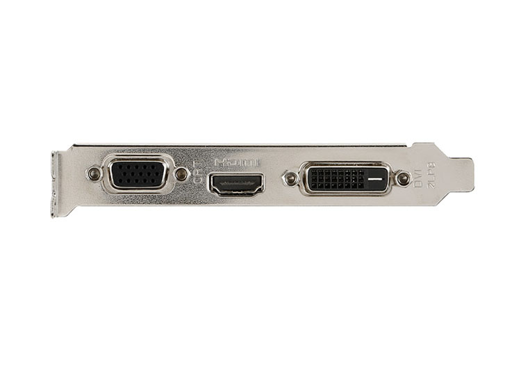 TARJETA DE VIDEO MSI NVIDIA GEFORCE GT 710, 2GB DDR3 64-BIT, PCI-E 2.0, LOW-PROFILE. - 2