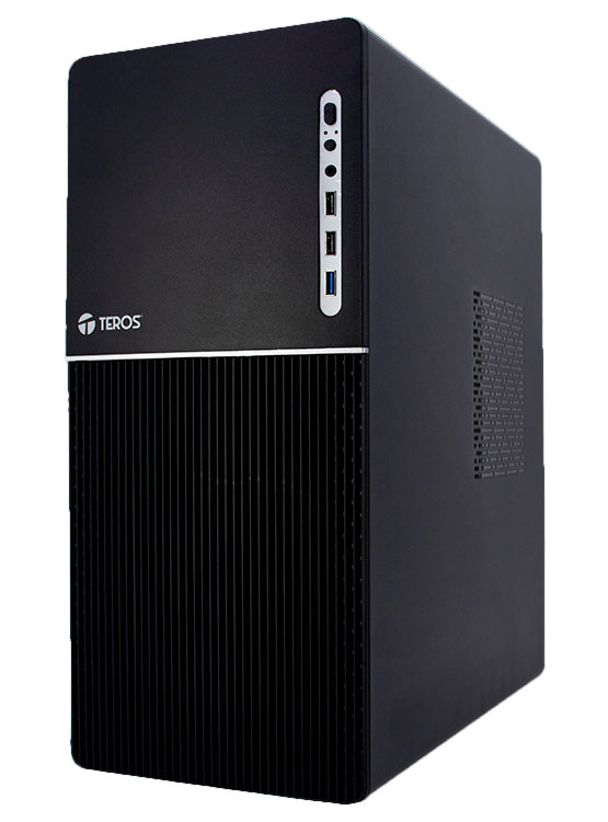 CASE TEROS TE-1037S, FACTOR DE FORMA ATX, 250 W, USB 3.0 / 2.0, AUDIO, NEGRO - 2