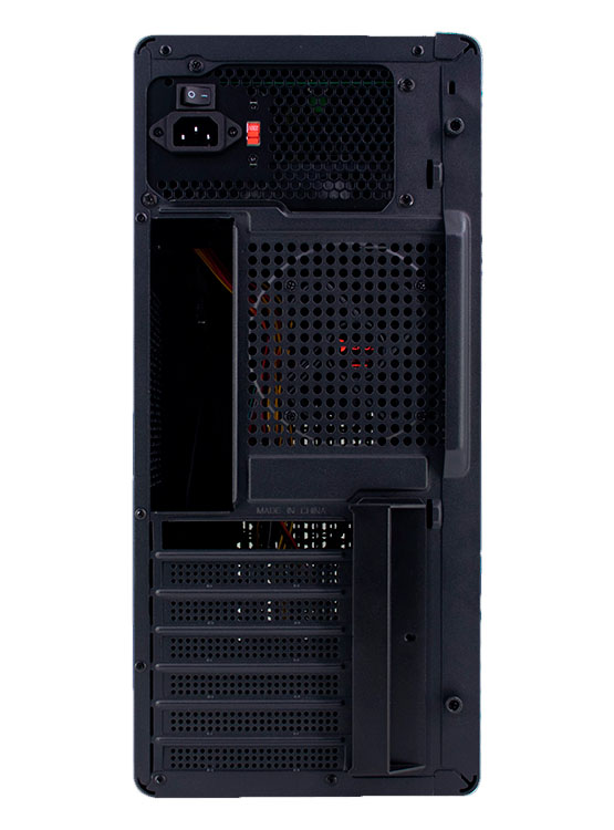 CASE TEROS TE-1037S, FACTOR DE FORMA ATX, 250 W, USB 3.0 / 2.0, AUDIO, NEGRO - 3