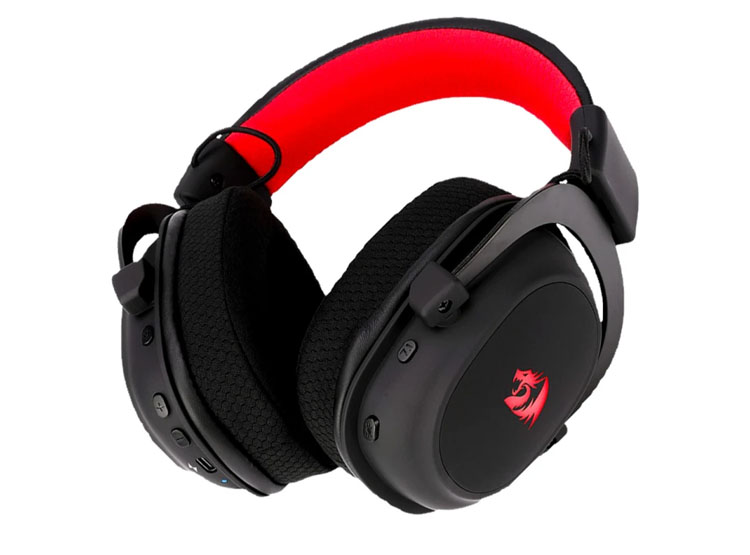 AURICULARES REDRAGON ZEUS X PRO RGB H510-WL WIRELESS BLACK - 1