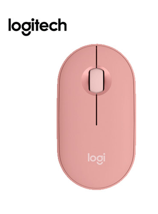 MOUSE LOGITECH PEBBLE 2 M350S BLUETOOTH/WIRELESS ROSE (910-007048) - 1
