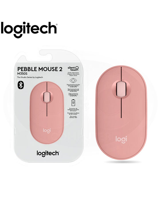 MOUSE LOGITECH PEBBLE 2 M350S BLUETOOTH/WIRELESS ROSE (910-007048) - 3