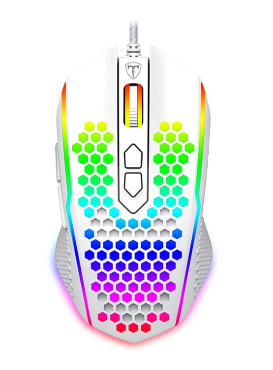 MOUSE T-DAGGER IMPERIAL T-TGM310W-RGB WHITE - 1