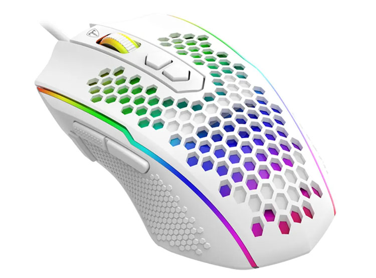 MOUSE T-DAGGER IMPERIAL T-TGM310W-RGB WHITE - 3
