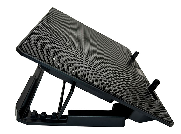 COOLER TEROS TE-7020N, COMPATIBLE CON NOTEBOOKS DE HASTA 15.6', 2 FAN DE 12CM - 2