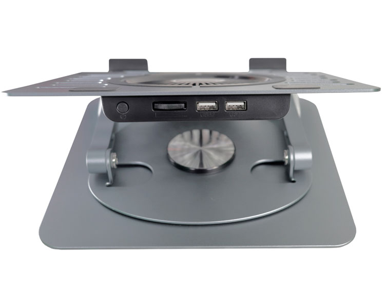 COOLER TEROS TE-7132N, COMPATIBLE CON NOTEBOOKS DE HASTA 15.6', 1 FAN DE 11 CM - 4