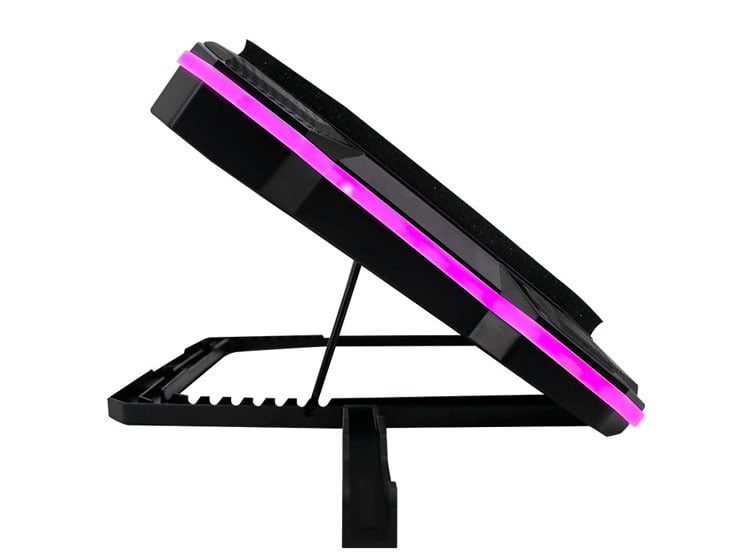 COOLER TEROS TE-7133N RGB, COMPATIBLE CON NOTEBOOKS DE 14' HASTA 19' - 3