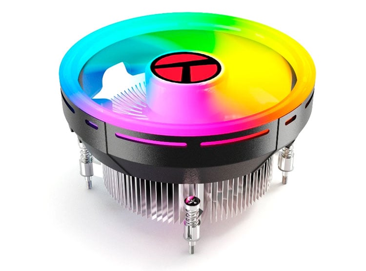 COOLER PARA PROCESADOR TEROS TE-8161N, INTEL, TDP 90W MÁX, AIRE - 1