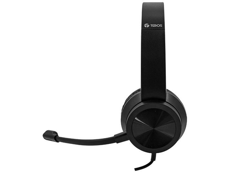 AUDÍFONO TEROS TE-8037N (HEADSET), NEGRO - 2