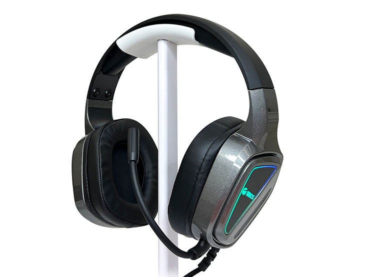 AURICULARES GAMING TEROS TE-8171N, ESTÉREO, MICRÓFONO, LUCES RGB - 5