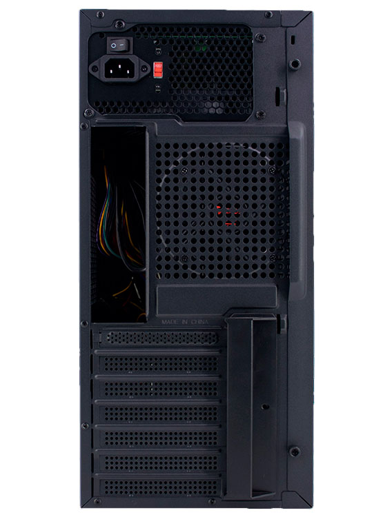 CASE TEROS TE-1036S, FACTOR DE FORMA ATX, 250 W, USB 3.0 / 2.0, AUDIO, NEGRO - 4