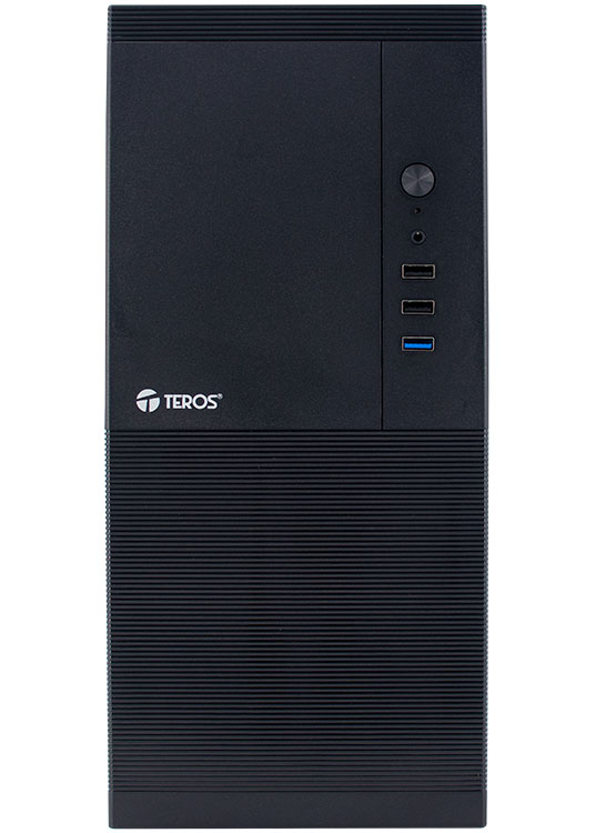 CASE TEROS TE-1033S, MINI TOWER ATX, 250 W, USB 3.0 / 2.0, AUDIO HD, NEGRO - 6