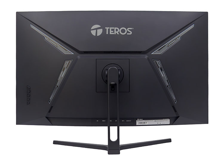 MONITOR CURVO GAMING TEROS TE-3217G, 31.5' VA, 165HZ, 1MS, DP, HDMI, AUDIO OUT - 2