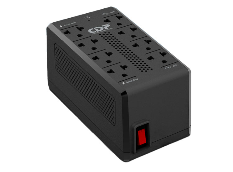 ESTABILIZADOR AUTOMATICO DE VOLTAJE CON SUPRESION DE PICOS CDP RAVR1008I - 1