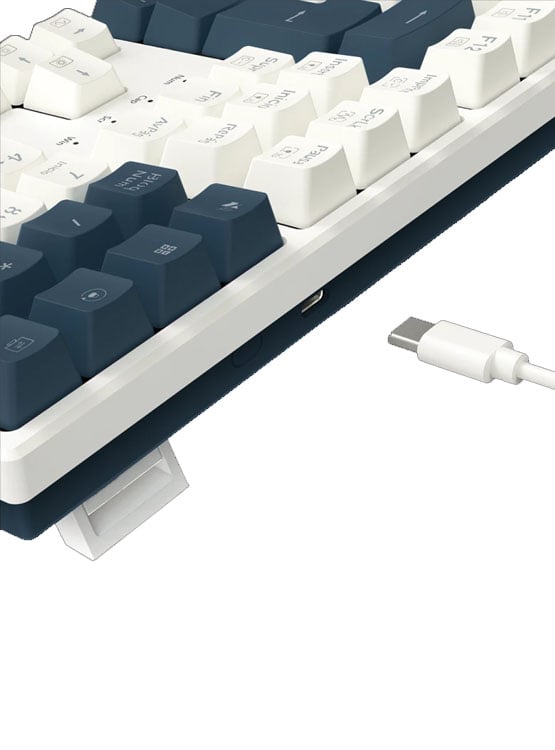 TECLADO REDRAGON TRUNDLE K668WBO-RGB IDIOMA ESPAÑOL - 4