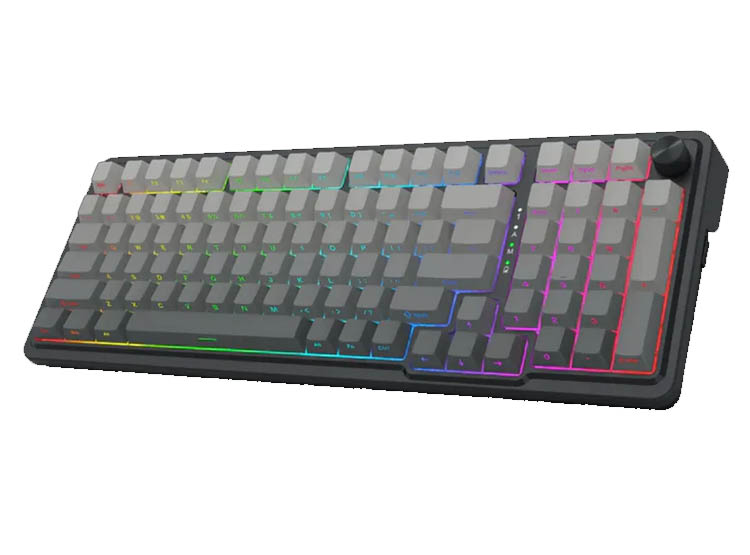 TECLADO REDRAGON EISA PRO K686SP-RGB-PRO LATERAL IMPRESO, CABLEADO Y 2.4GYBT - 2