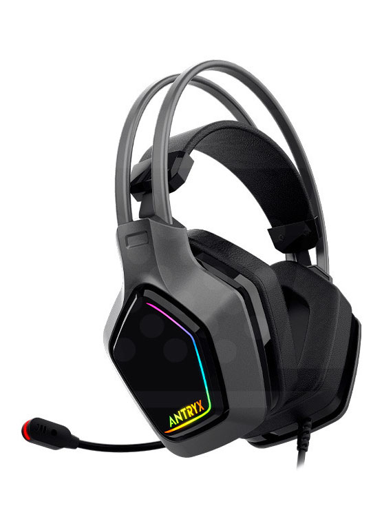 AURICULAR ANTRYX ENIGMA SE GRAY 7.1 VIRTUAL SURROUND RGB - 3