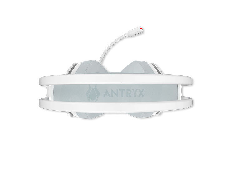 AUDIFONO C/MICROFONO ANTRYX ENIGMA SE WHITE 7.1 VIRTUAL, VIBRADOR, USB (AGH-7320WR7V) - 4