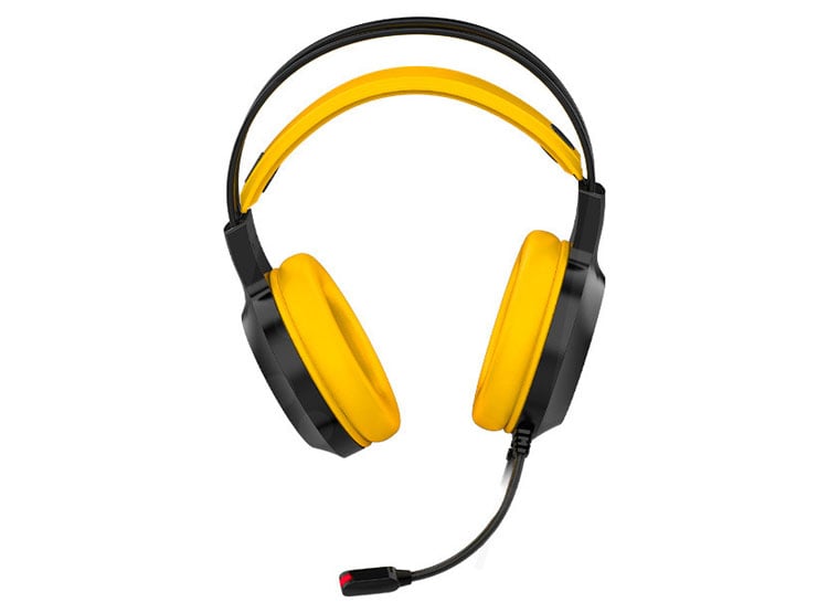 AURICULAR ANTRYX IRIS-K YELLOW, 7.1 VIRTUAL SURROUND, USB, RAINBOW - 3