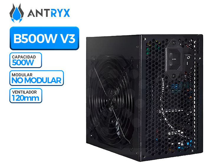 FUENTE DE PODER ANTRYX B500W V3 - 1