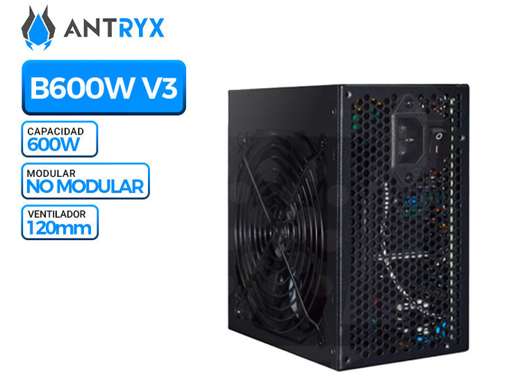 FUENTE DE PODER ANTRYX B600W V3 - 1
